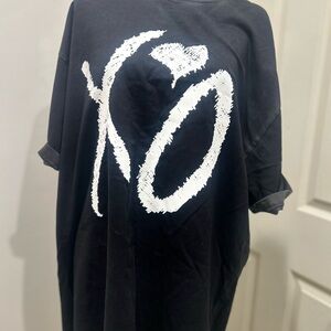 XO Black Graphic The Weeknd tour Women's Tee